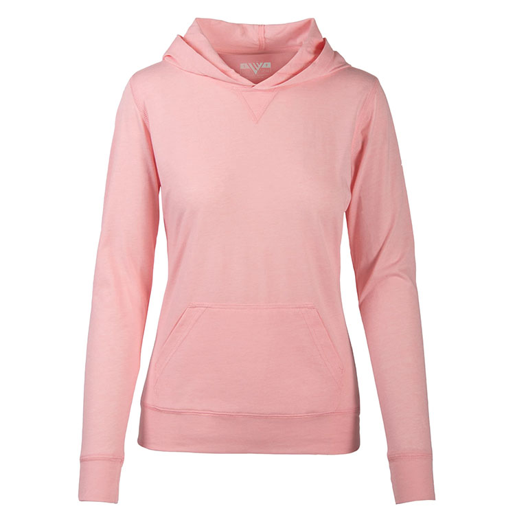 Levelwear Ladies Recovery Long Sleeve Hooded Shirt, custom hoodie or sweatshirt with logo imprint 5