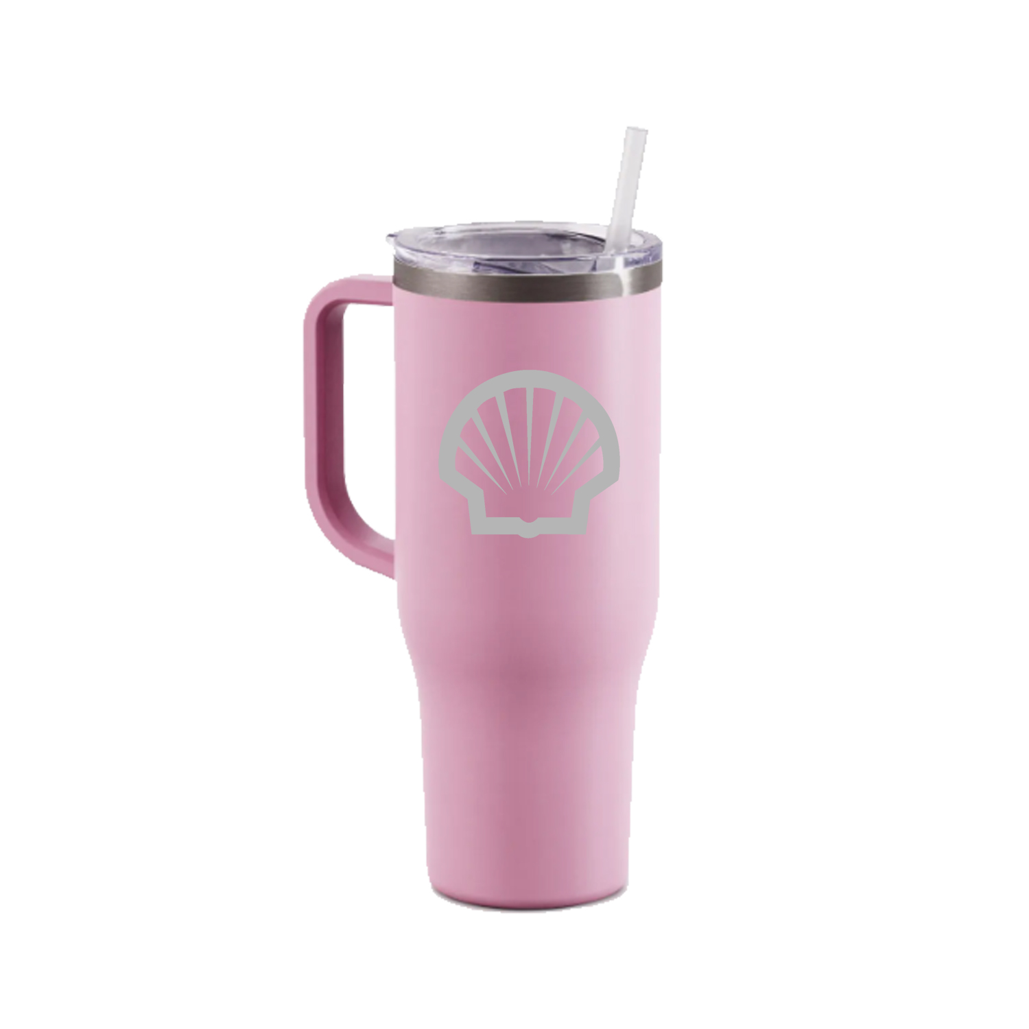 Maars 40 Oz. Stainless Steel Travel Mug - Blush Rose Pink