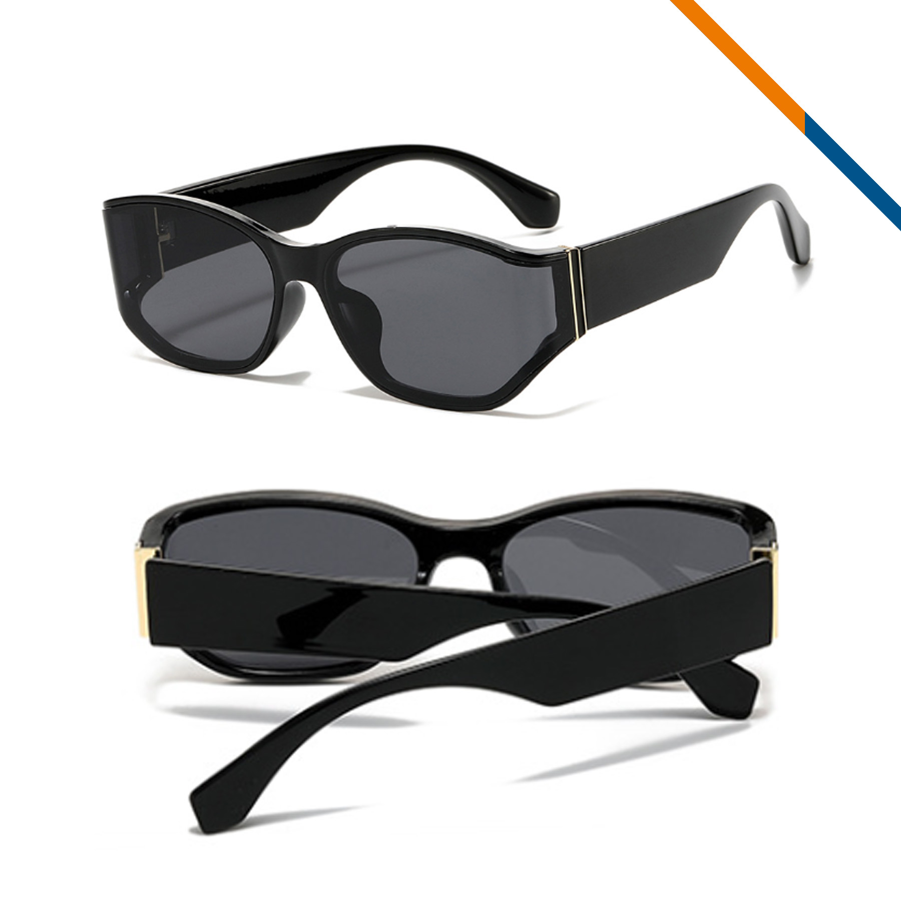 Belto Vintage Oval Sunglasses 6