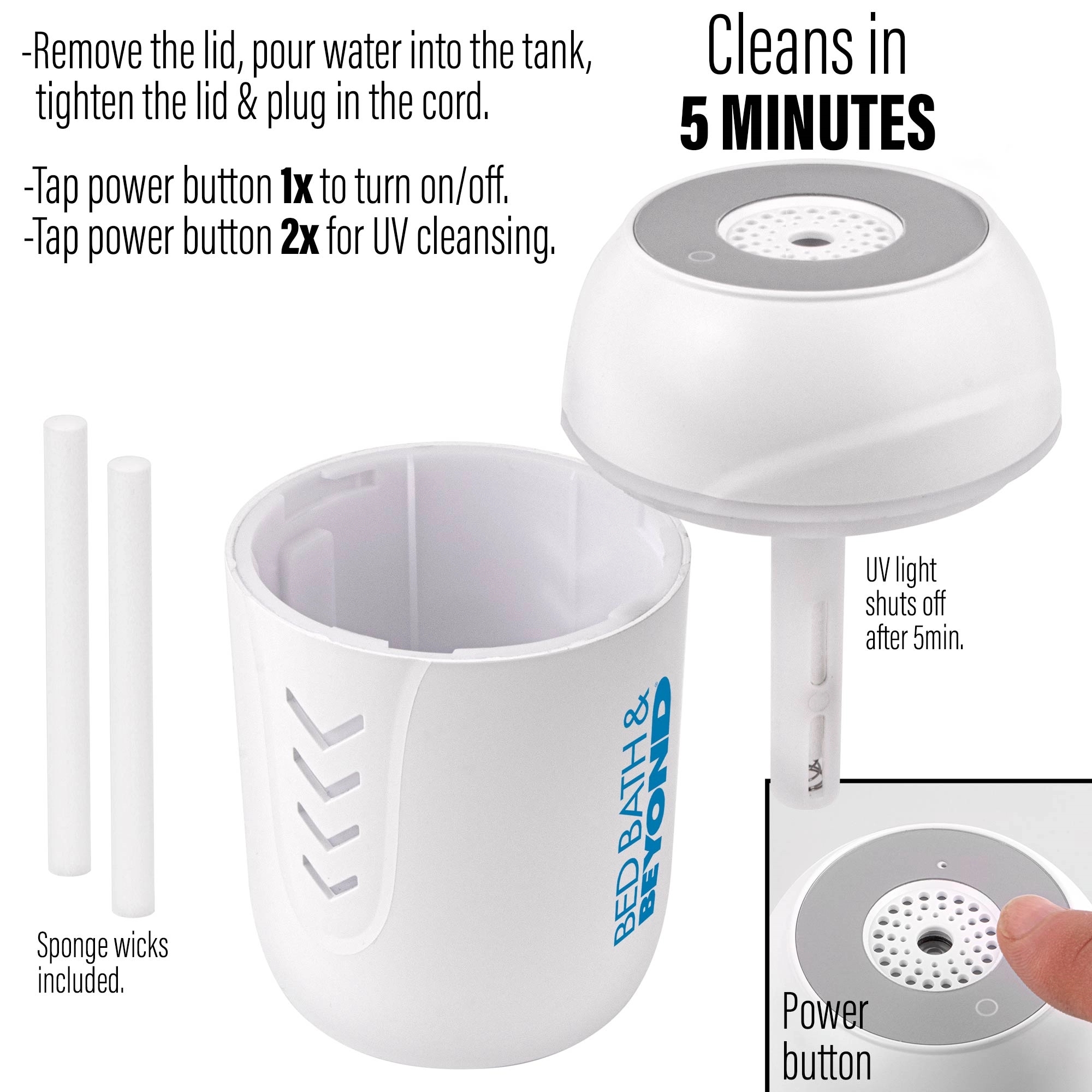 Self-Cleaning UV-C Humidifier 4