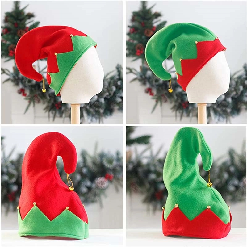 Santa Elf Hat With Bell 3