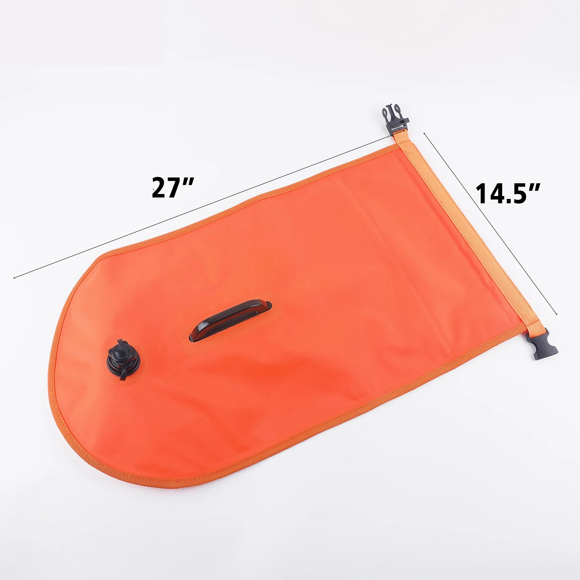 7 gal Swimming Buoy Inflatable Float with Dry Bag 10