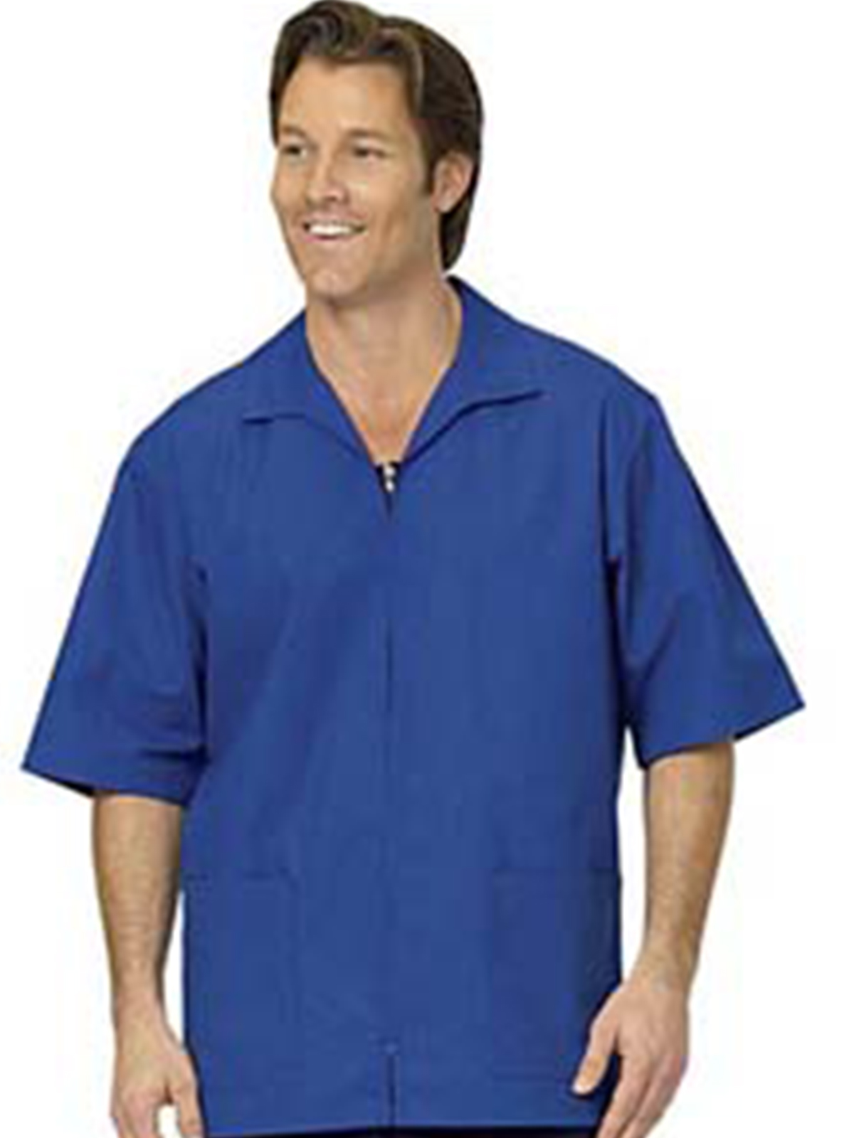 Fashion Seal - Environmental Services/Housekeeping - Unisex Zip Front Casual Shirt