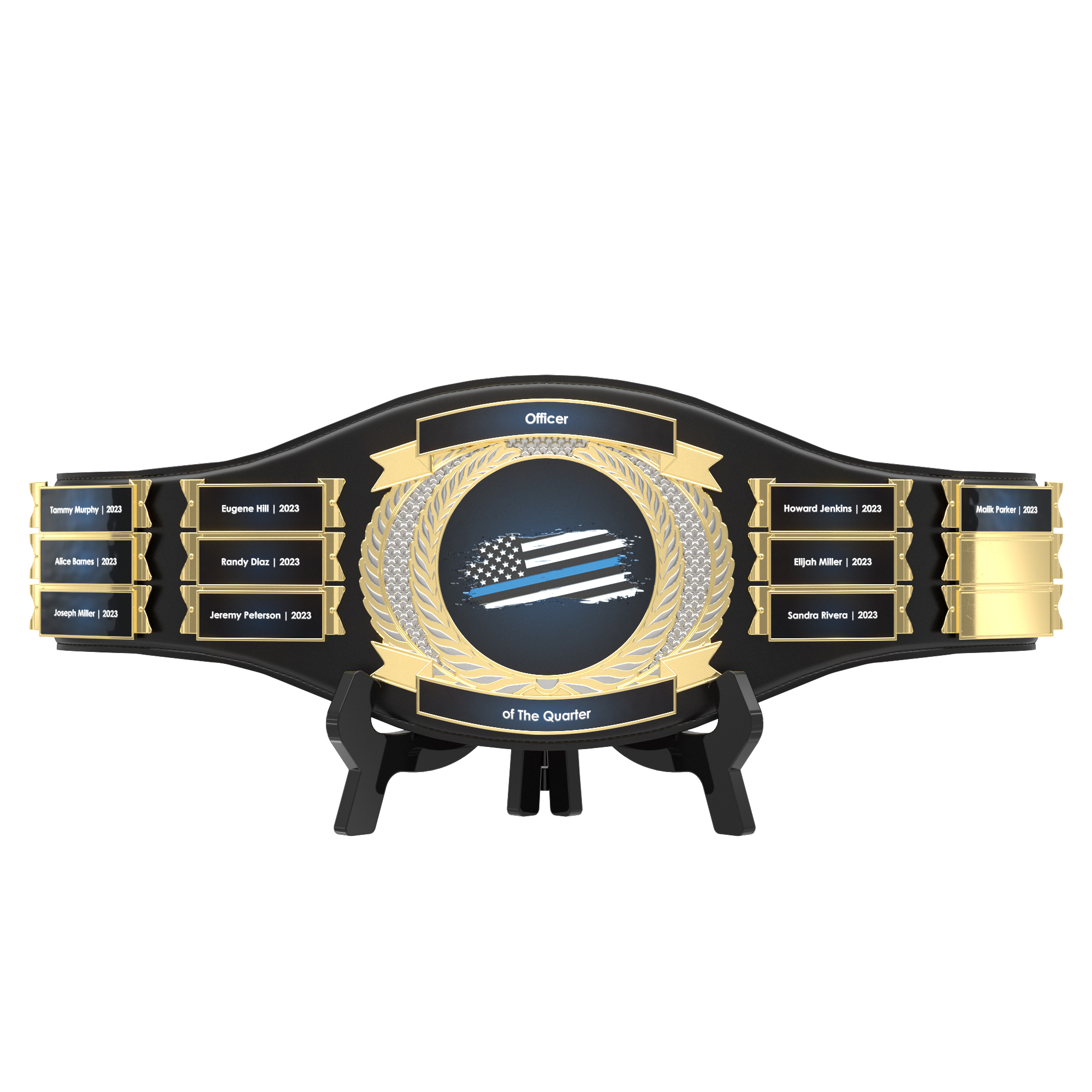 Express Vibraprint® Perpetual Championship Award Belt 4