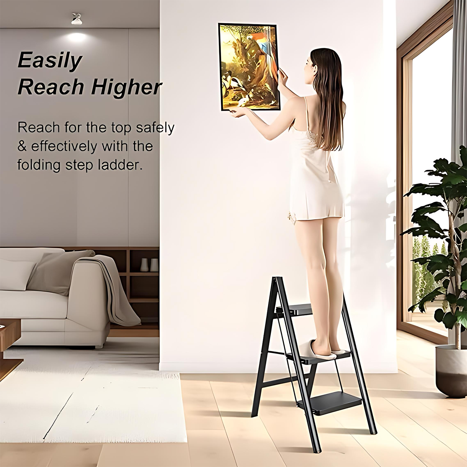Steel Folding Step Ladder 4