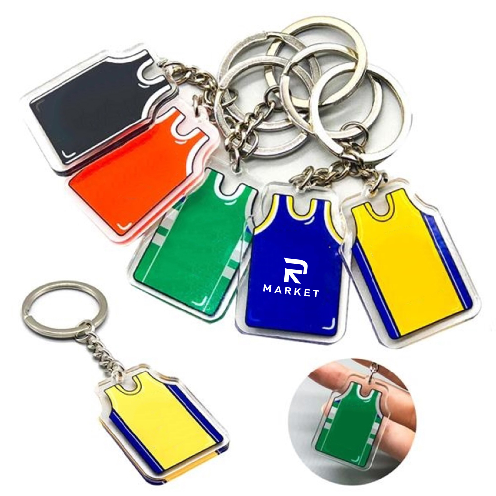Acrylic Photo Frame Keychain Holder 3