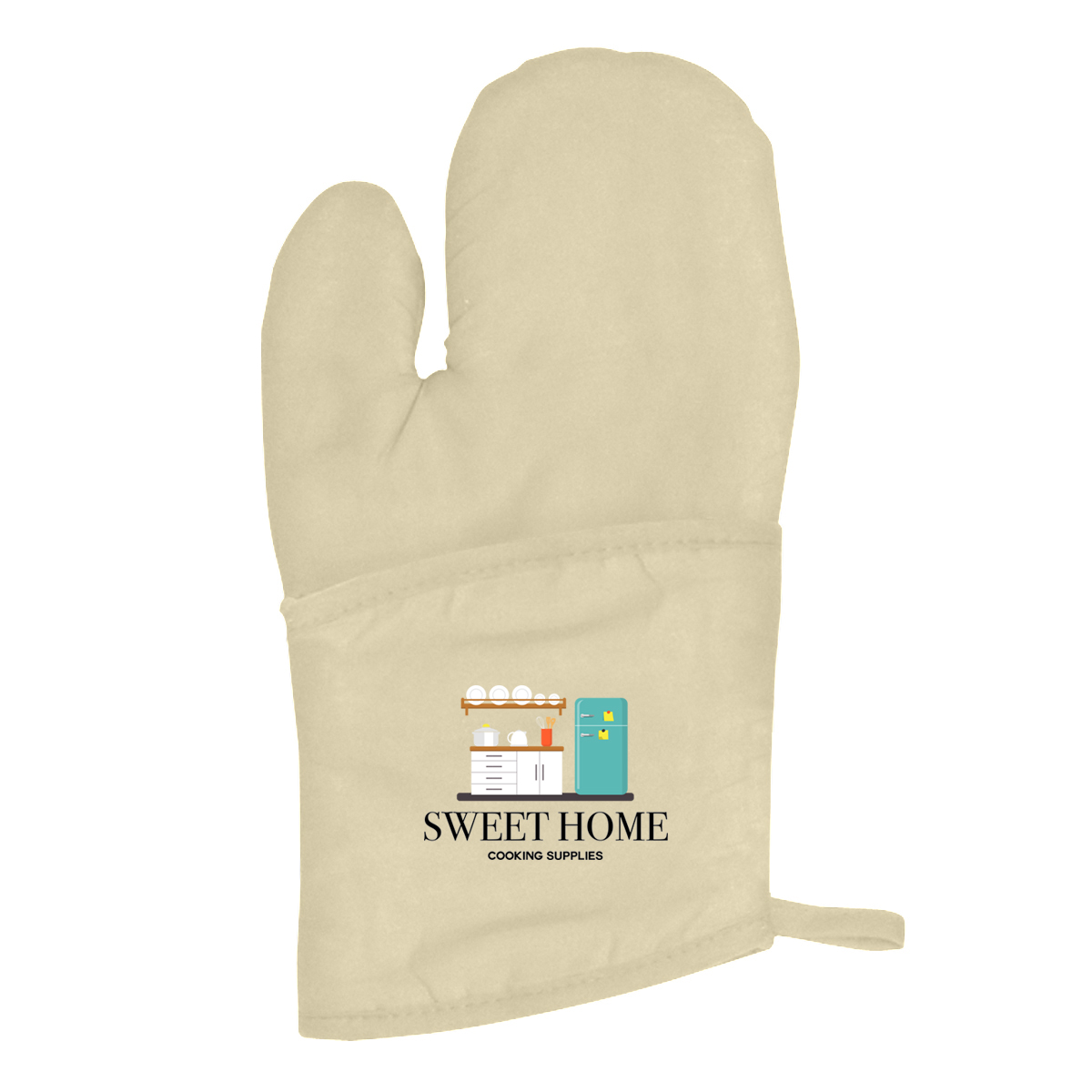 Quilted Cotton Canvas Oven Mitt 10