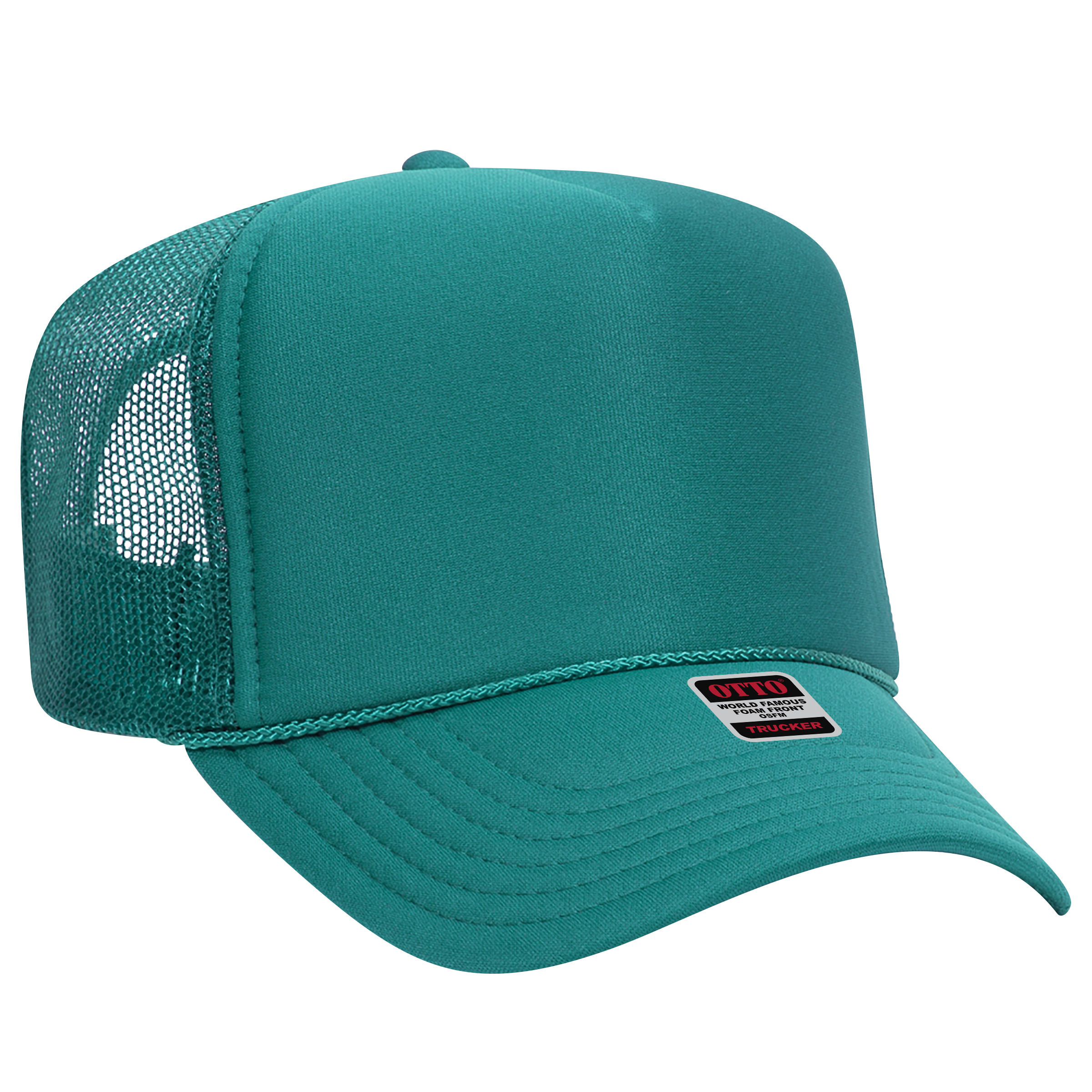 OTTO CAP® 5 Panel High Crown Mesh Back Trucker Hat 86
