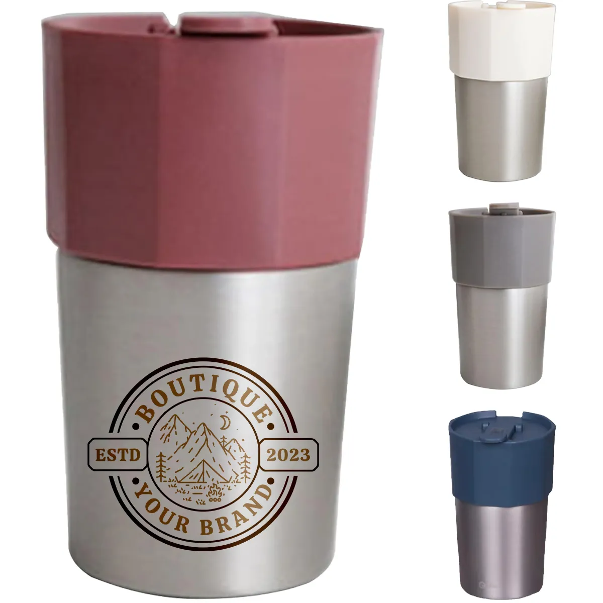 Portable Temperature Retention Double Layer Coffee Mug 4