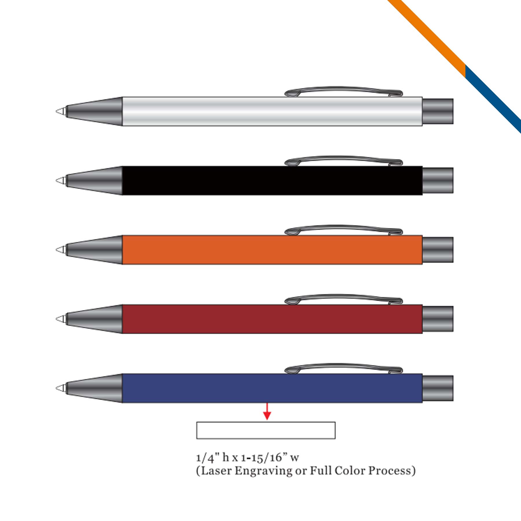 Paff Rub Metal Pen 6