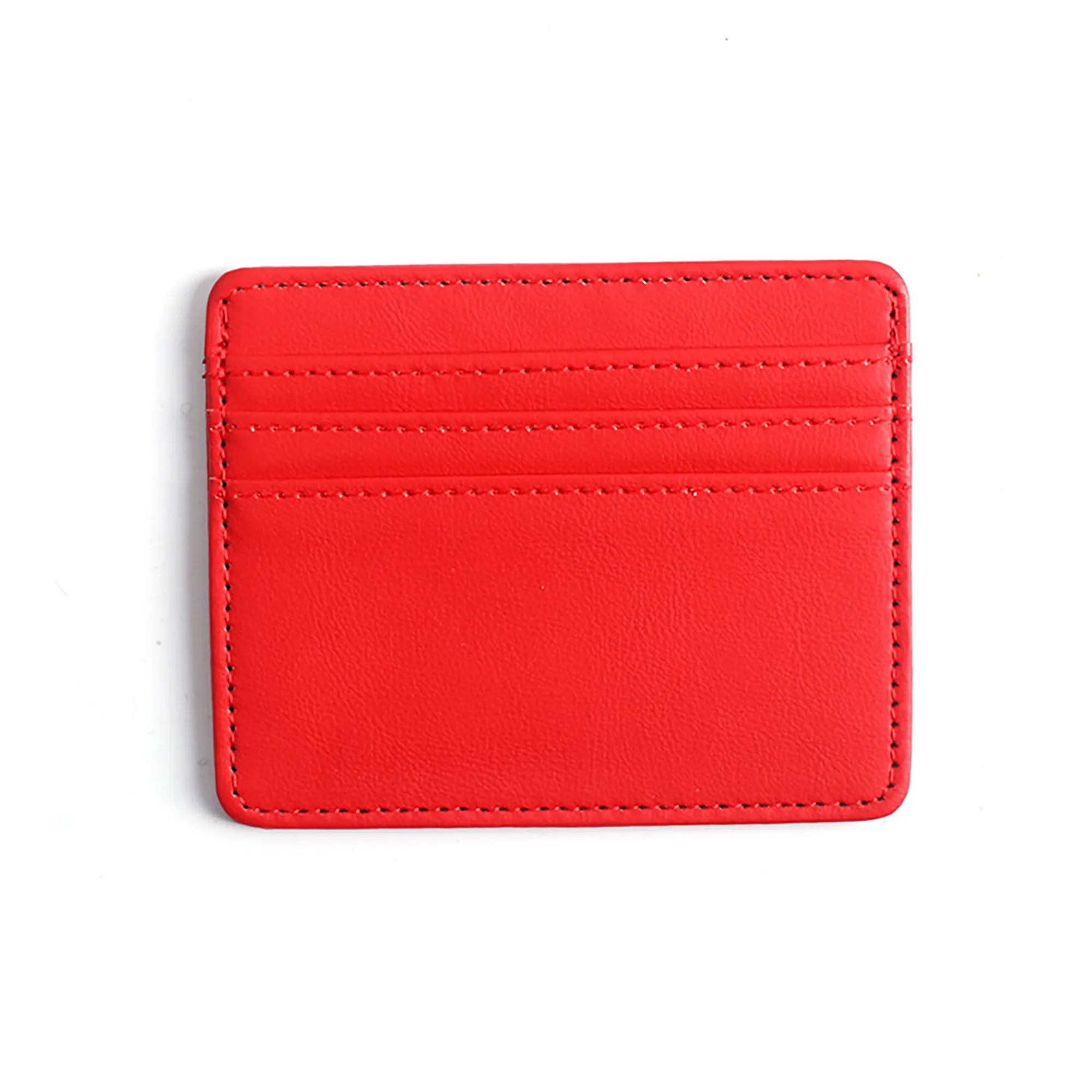 Mini Slim PU Leather Credit Card Holder 1