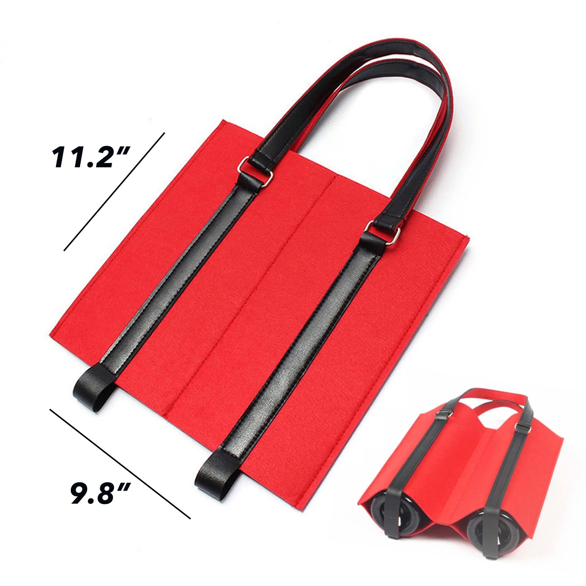 MOQ50 Wine Carrying Gift Case Tote Bag 2