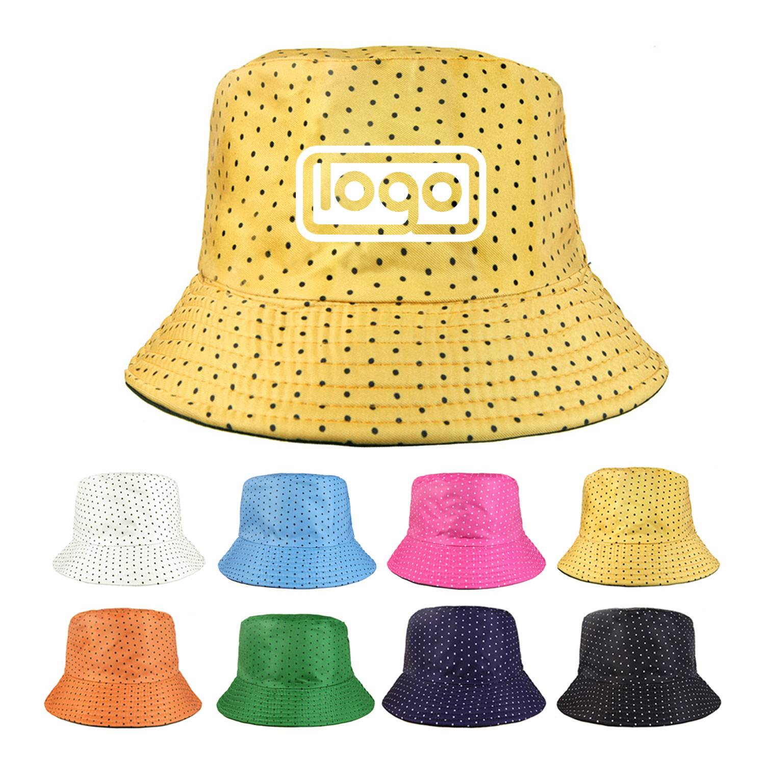Polka Dot Bucket Hat 4