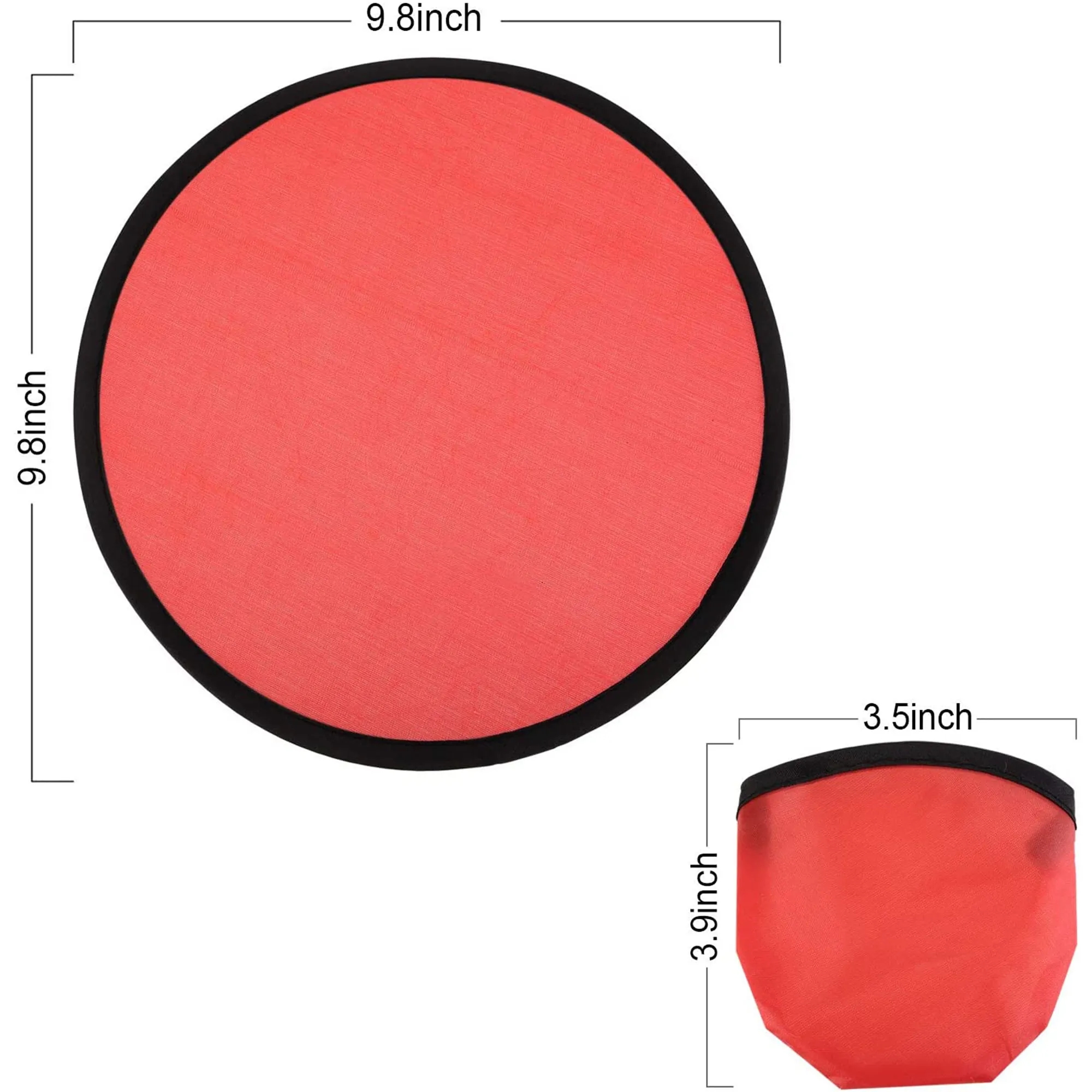 Foldable Flying Disc with Pouch 2