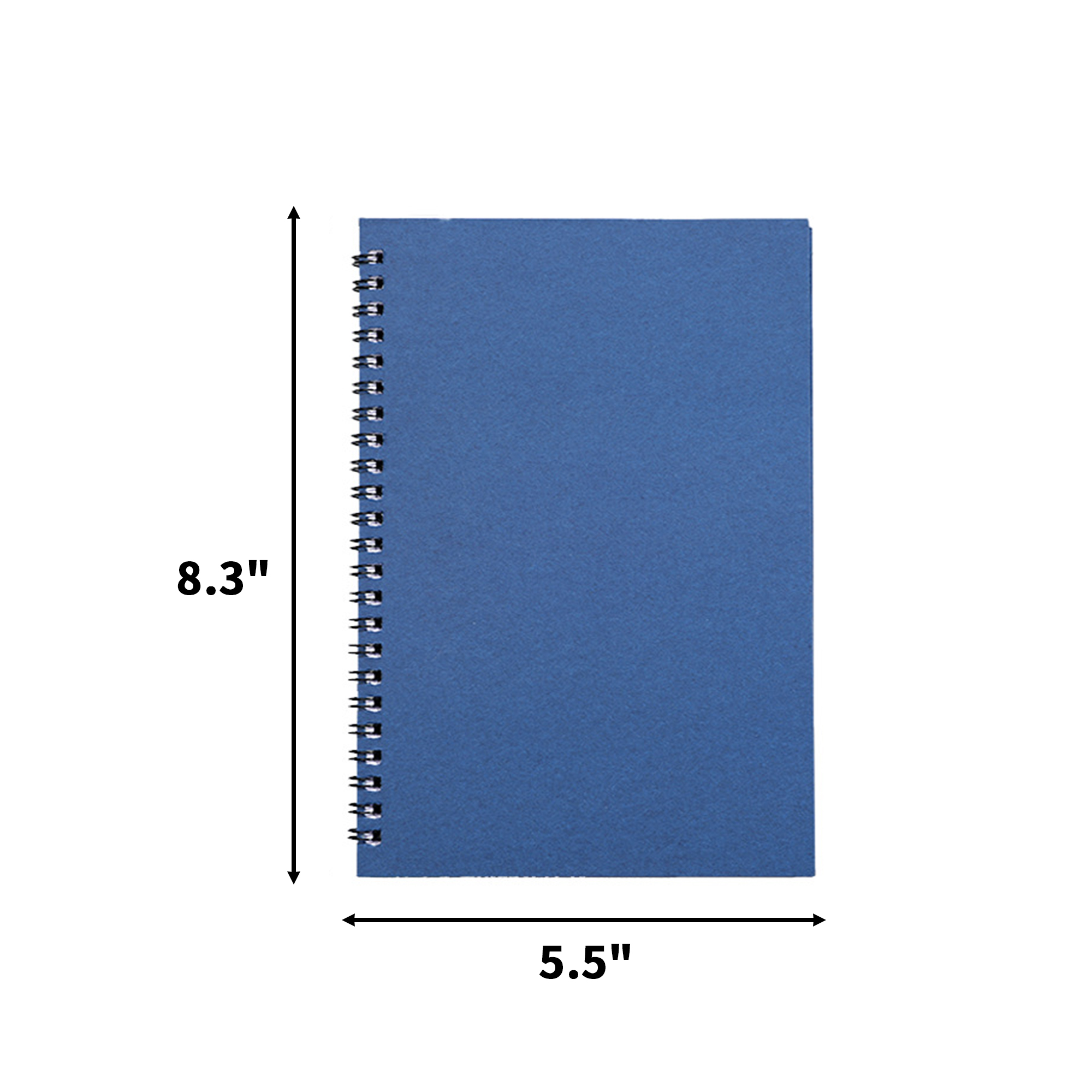 Spiral Journal 8.3" x 5.5" 100 Page College Rule 2