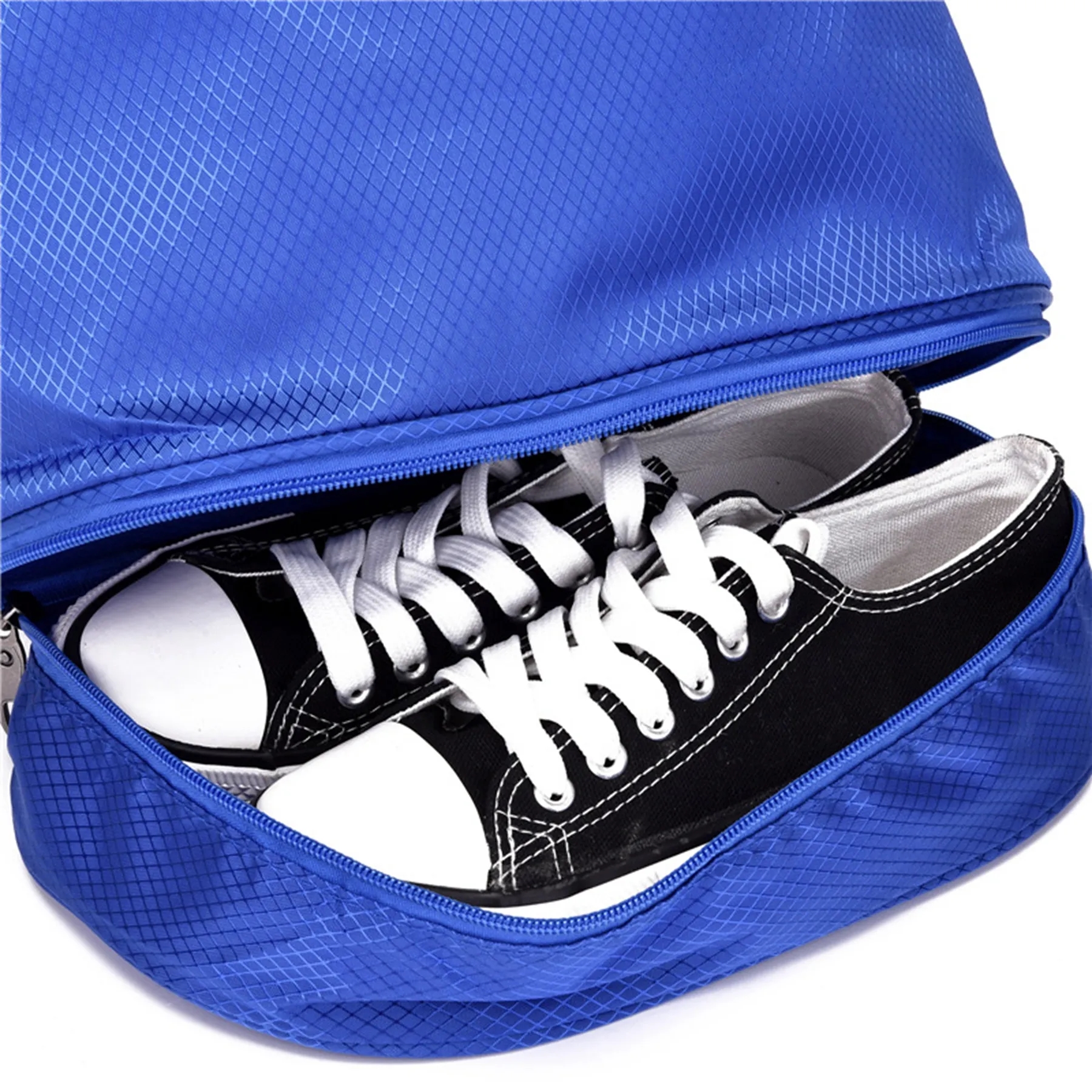 Dry Wet Drawstring Backpack Bag with Shoe Compartment 4
