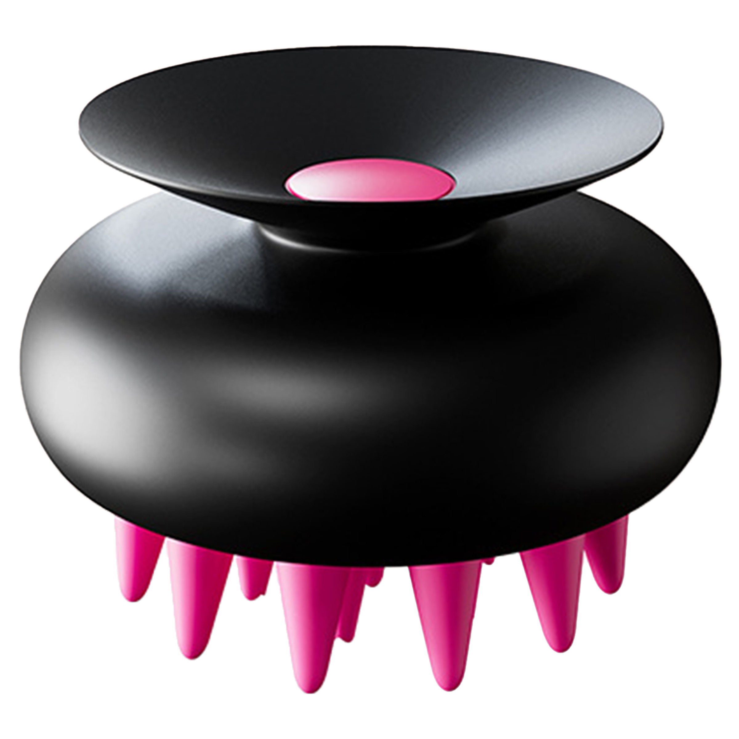 Abs Household Suction Cup Hair Brush 4