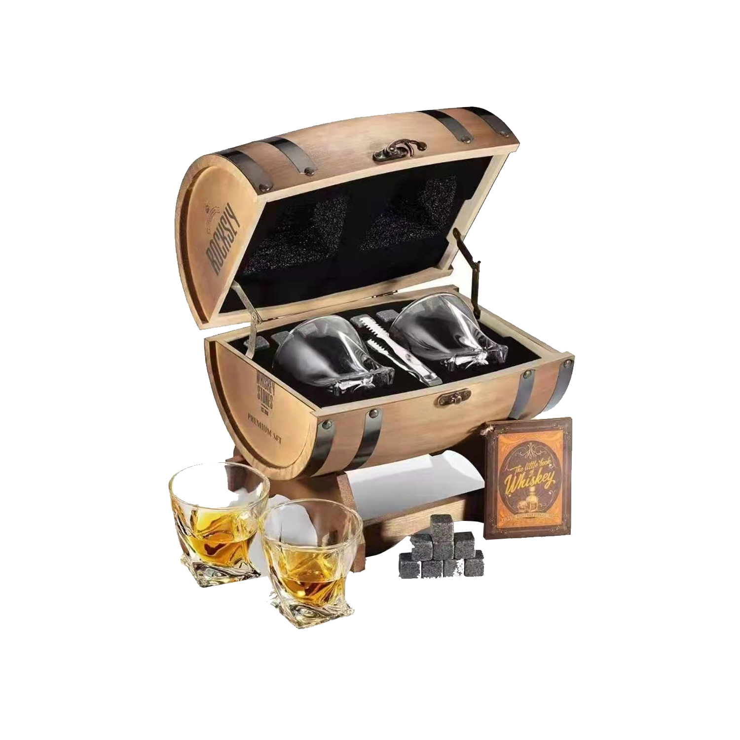 Whiskey Glass Storage Box 2