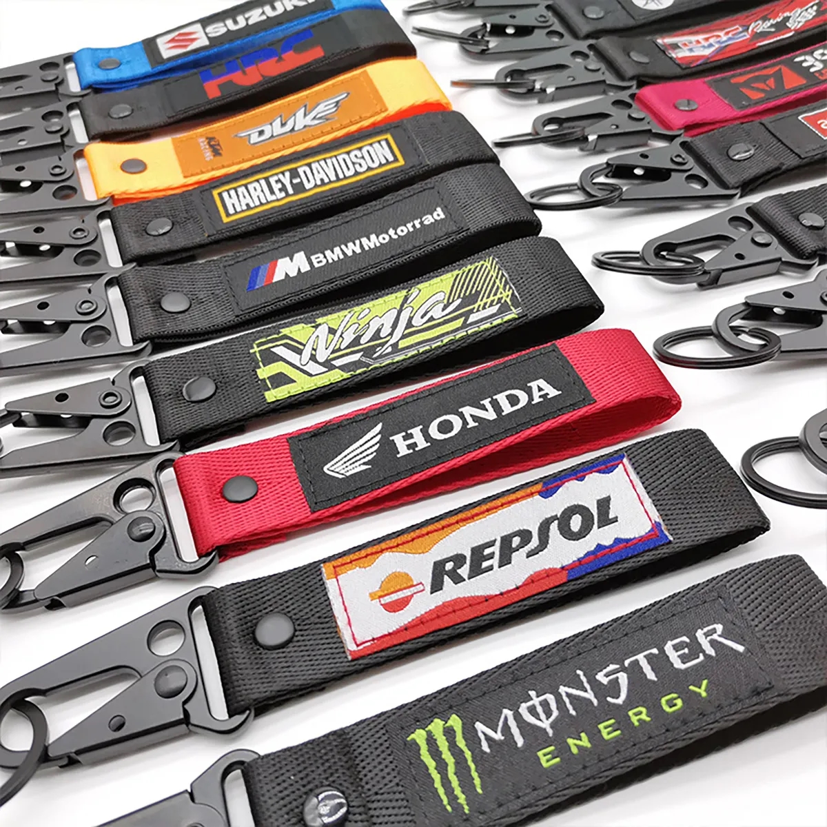 Key Tag Embroidery Luggage Keychain 3