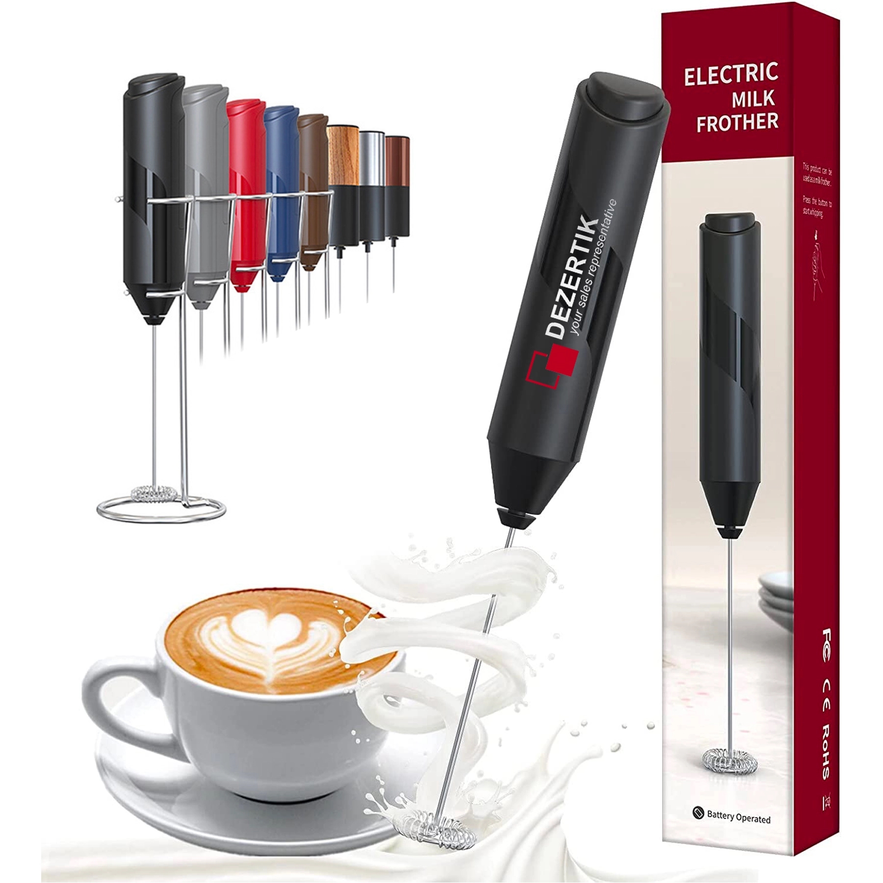 Handheld Milk Frother 6