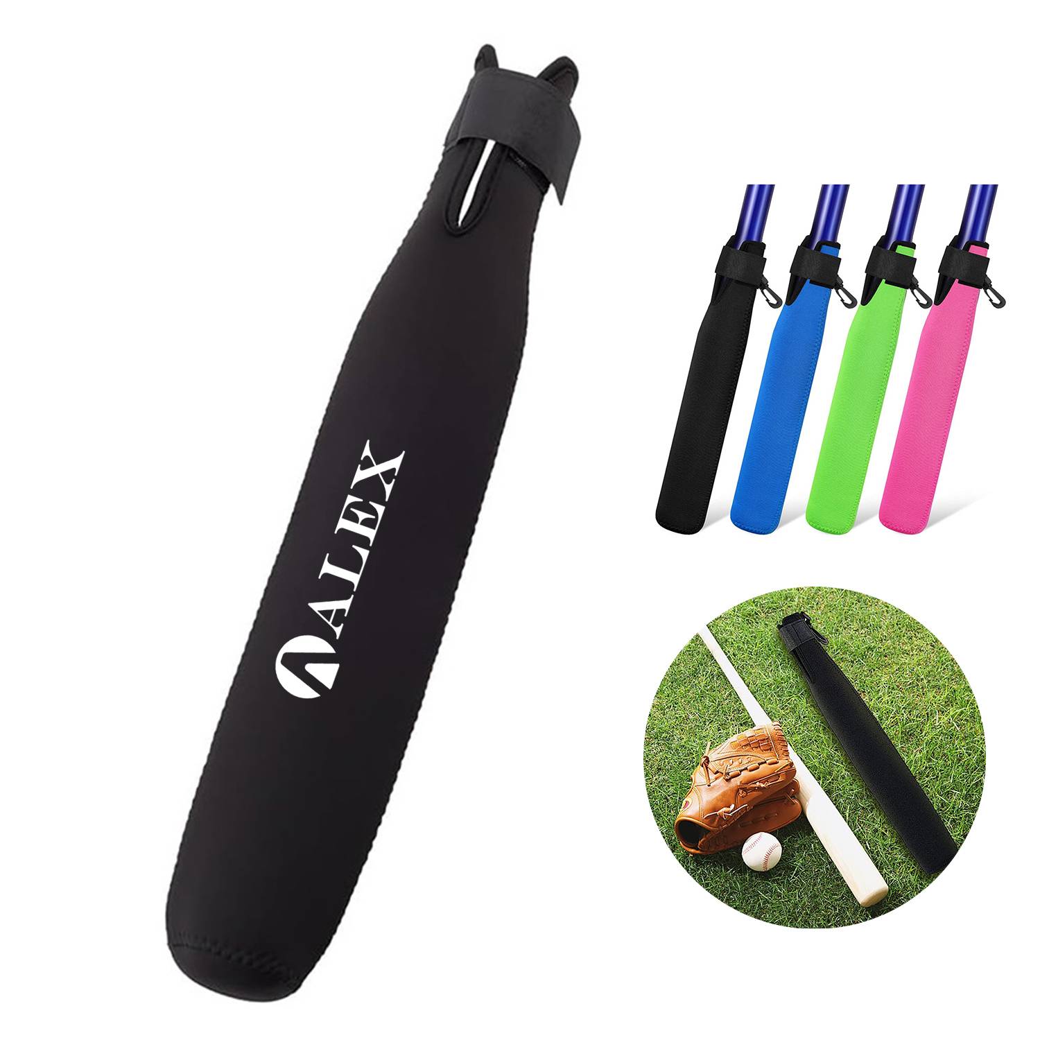 Neoprene Baseball Bat Sleeve Protector 1