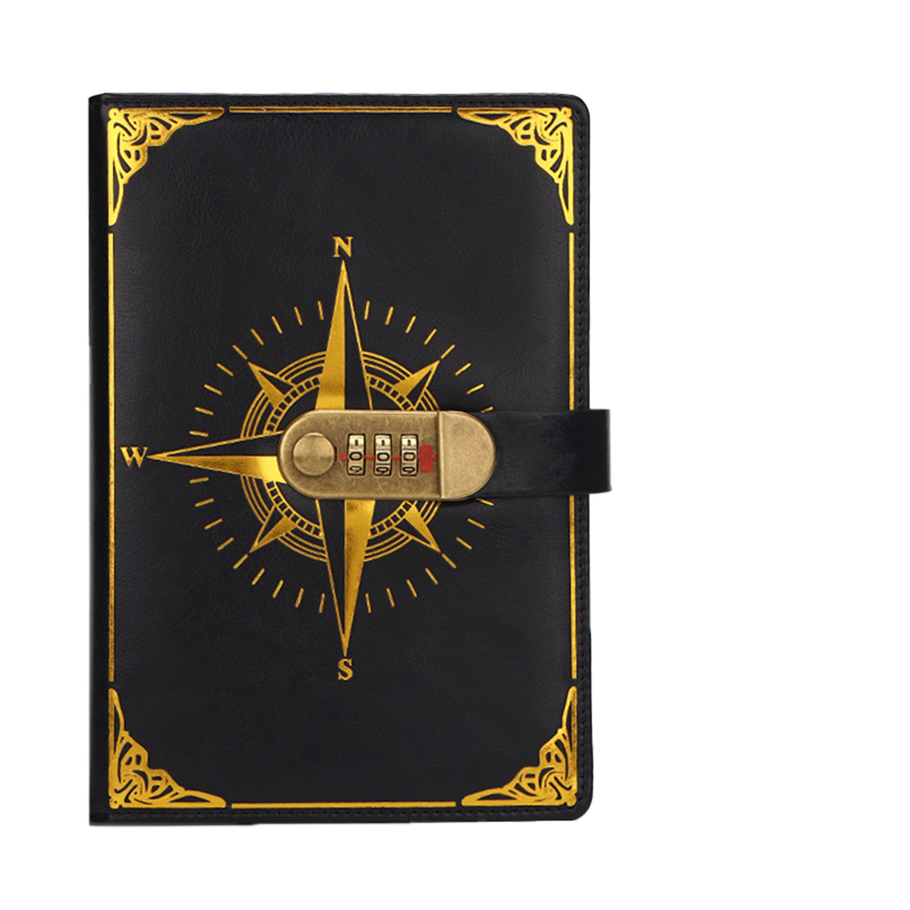 Vintage-style Password Notebook 4