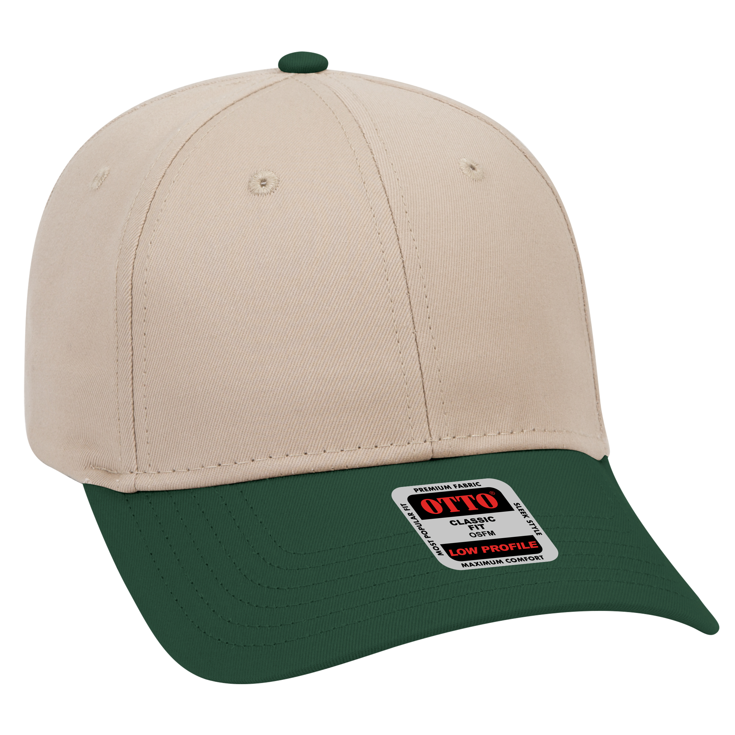 OTTO CAP® 6 Panel Low Profile Baseball Cap 51