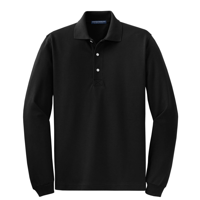 Port Authority Rapid Dry Long Sleeve Polo. 17