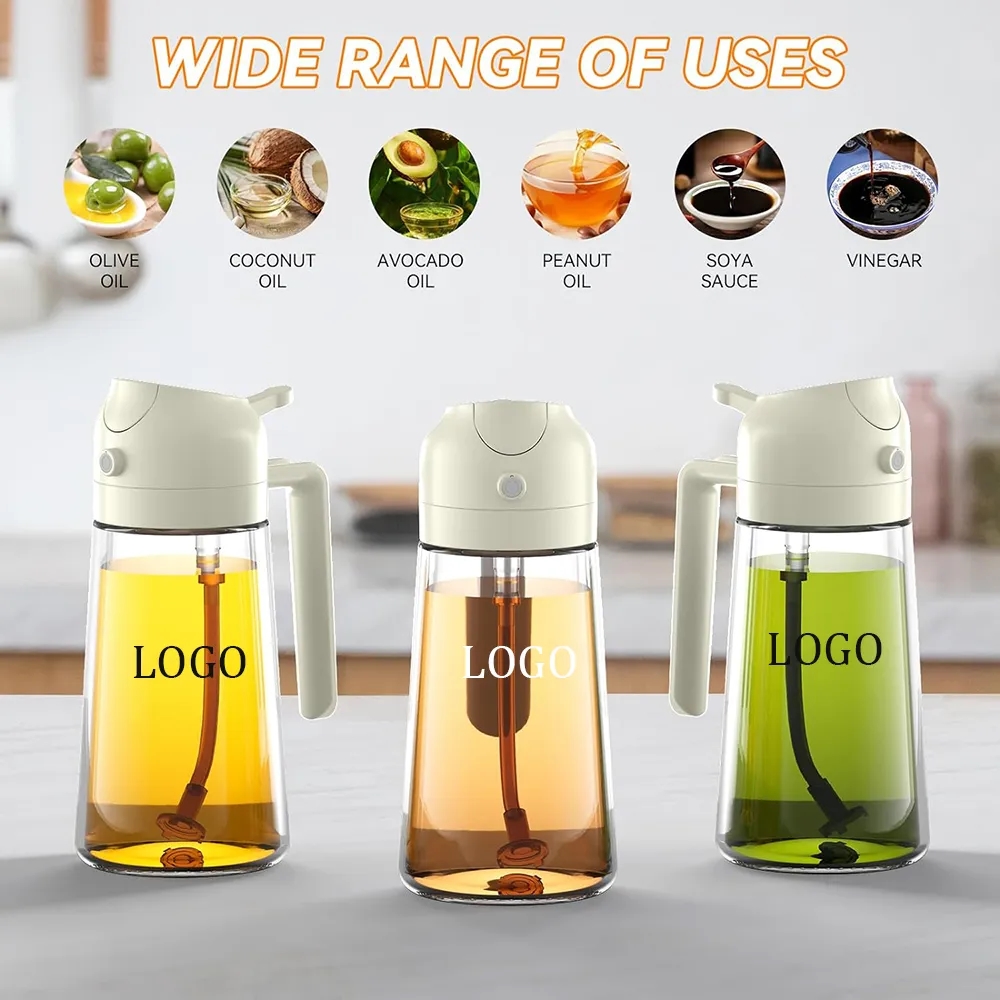 2 in1 Oil Sprayer for Cooking 16oz 3