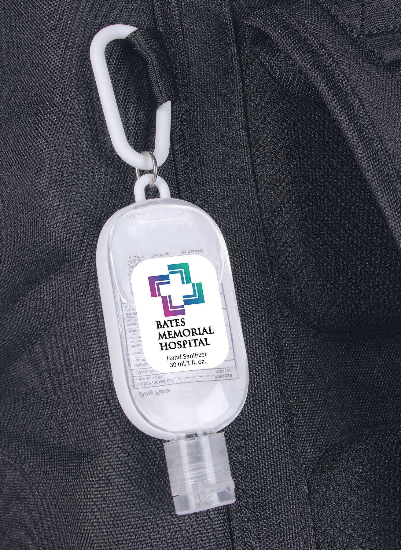 1 oz. Hand Sanitizer with Colorful Case and Carabiner 32