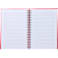 5.5" x 8.5" Spiral Notebook with Clear Pocket 121