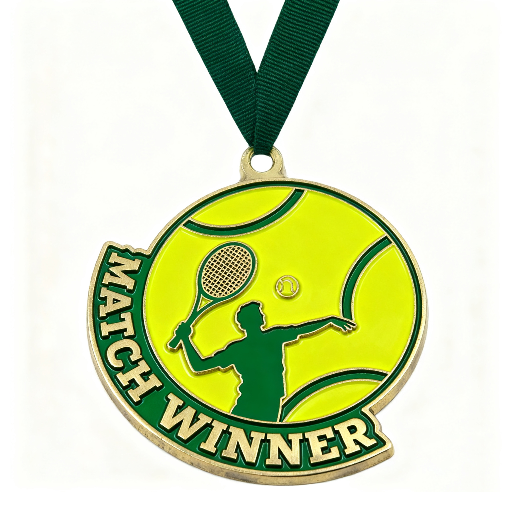 2 1/2" Custom Die-Struck Single-Sided Medal 2