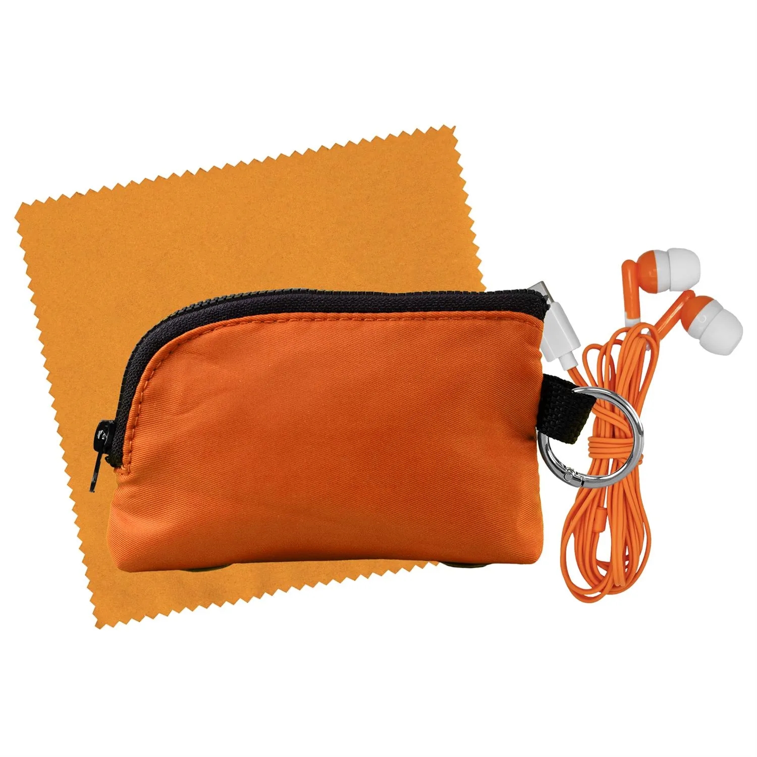 Zip Around Cloth & Ear Bud Kit 2
