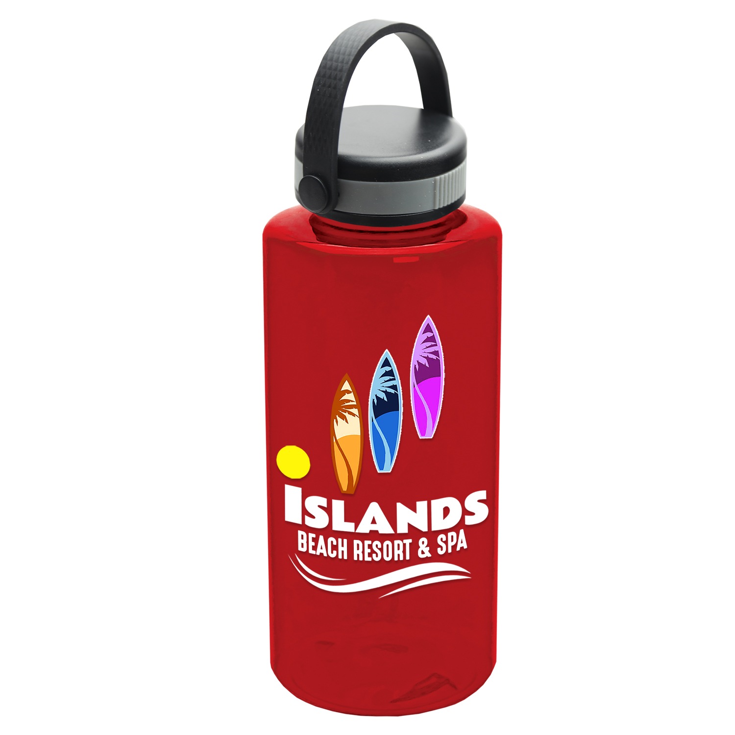 The Mountaineer - 36 oz. Tritan bottle with EZ grip 7