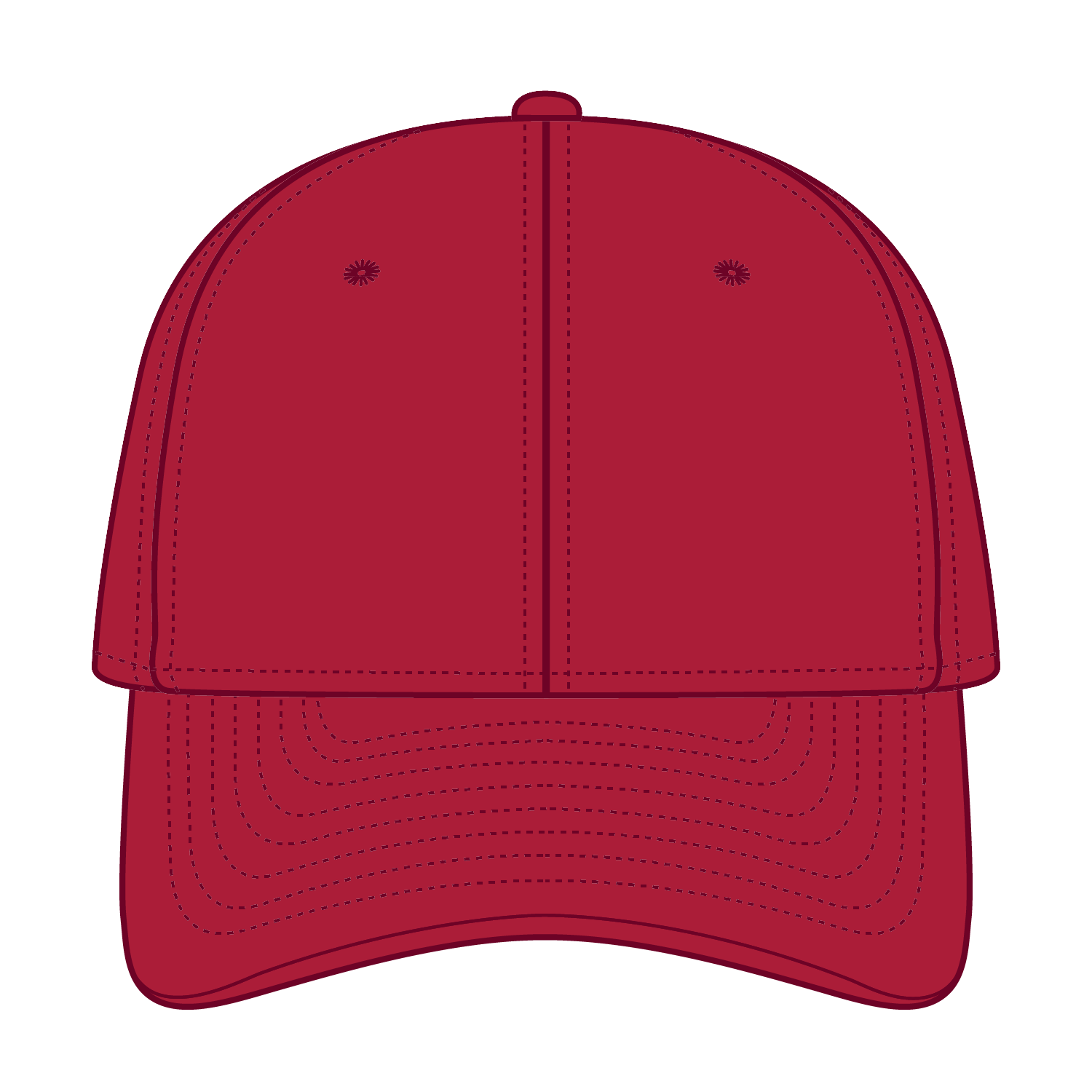 OTTO CAP® OTTO FLEX® Fitted 6 Panel Low Profile Baseball Cap 2