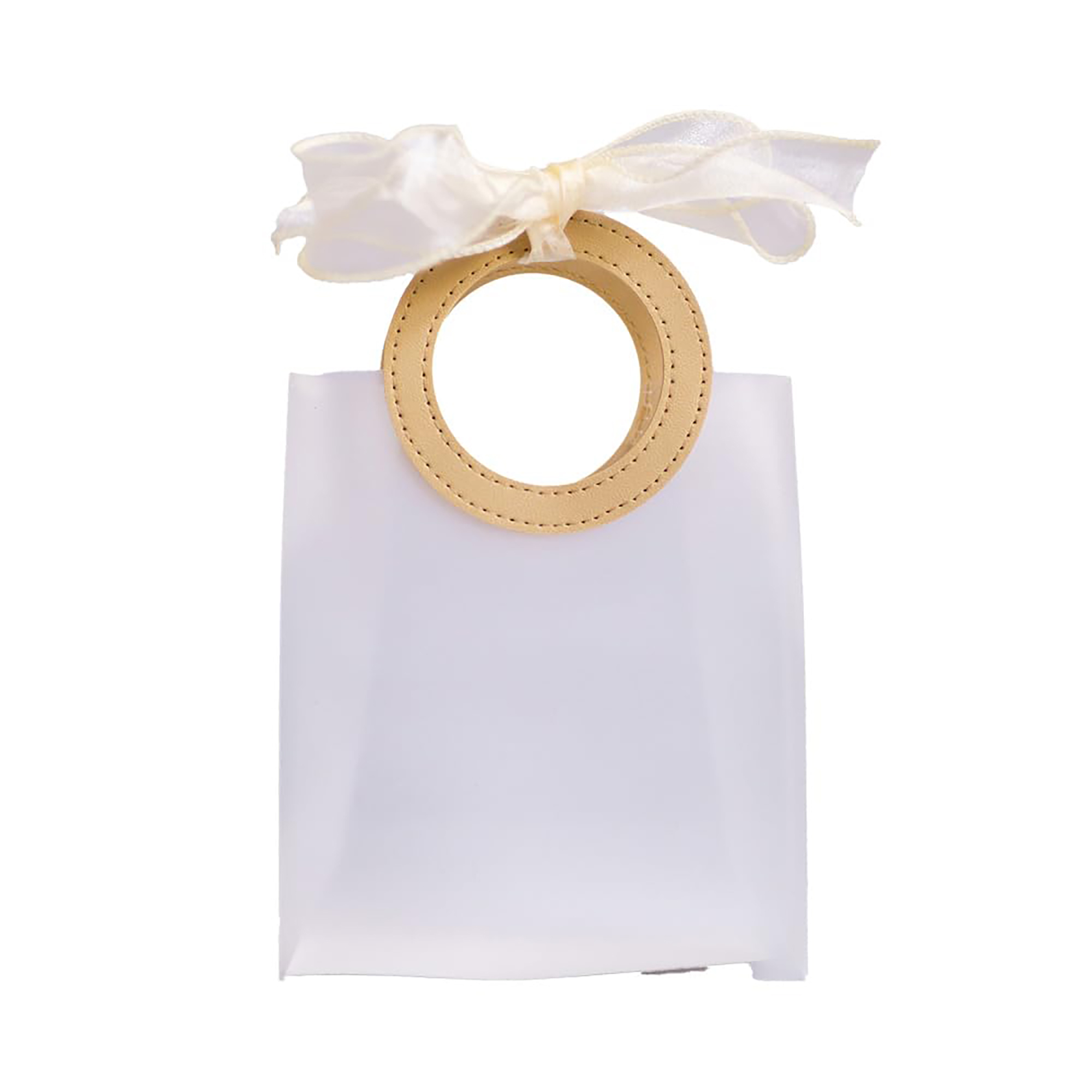 Transparent PP Frosted Plastic Gift Bag 4