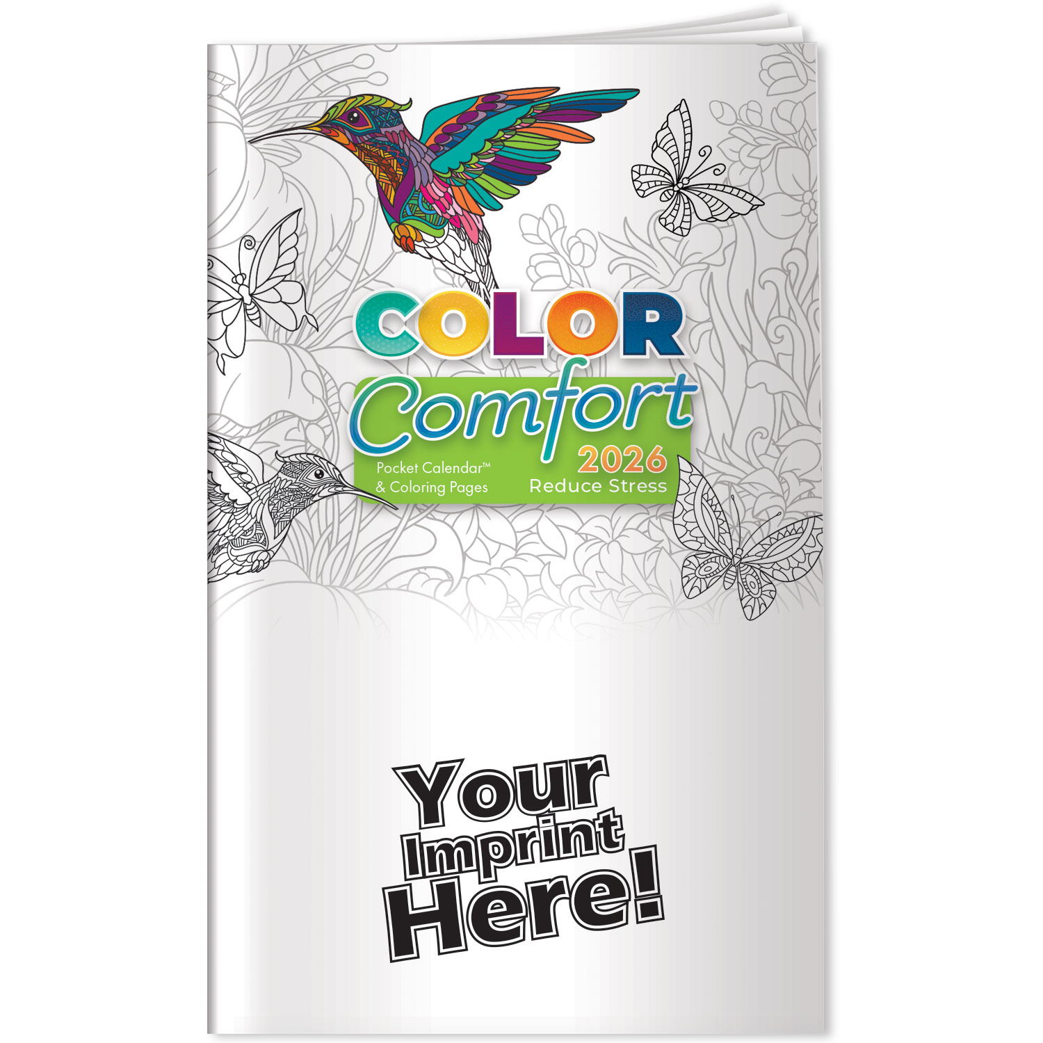 Pocket Calendar - 2026 Reducing Stress Color Comfort 4
