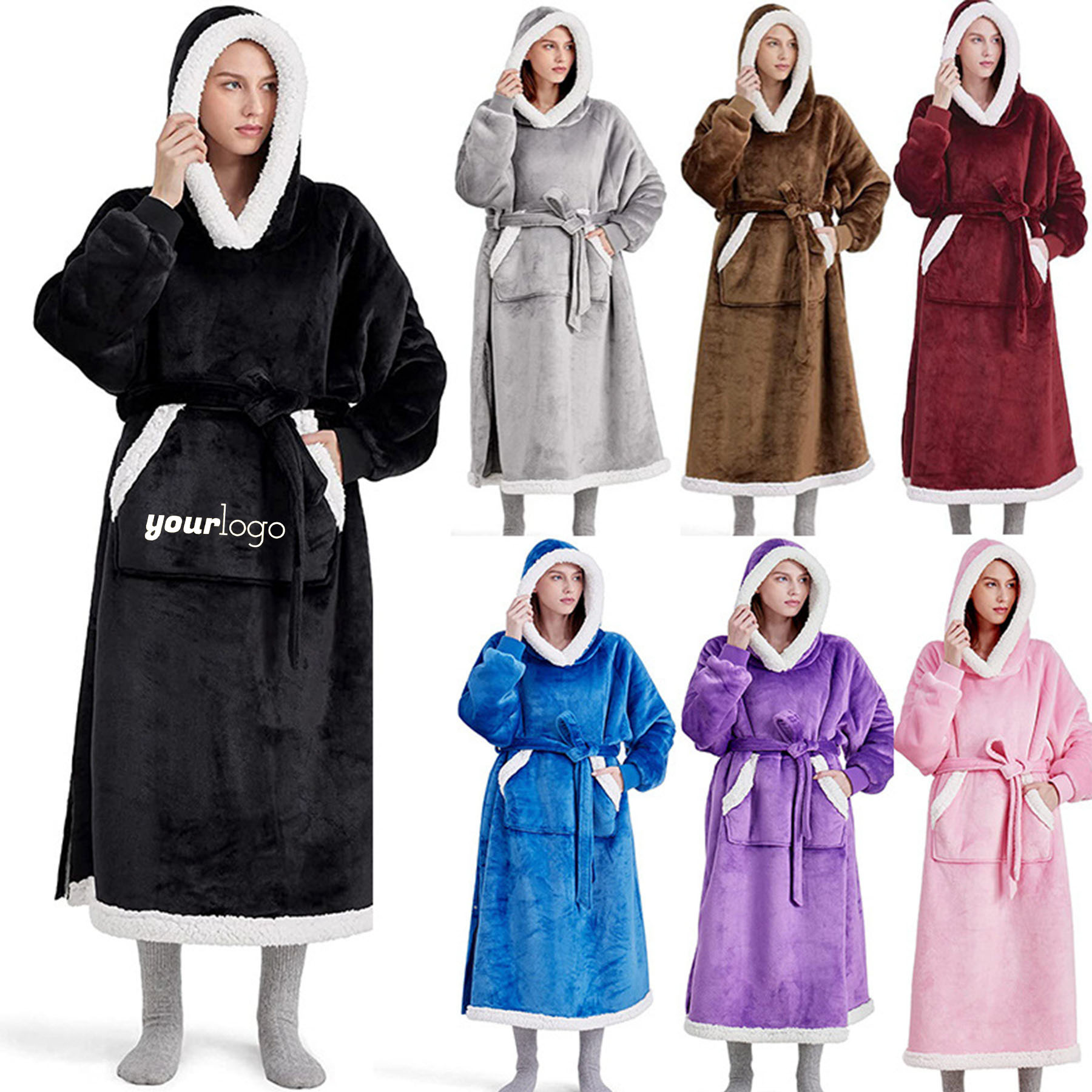 Wearable Hooded Blanket 2