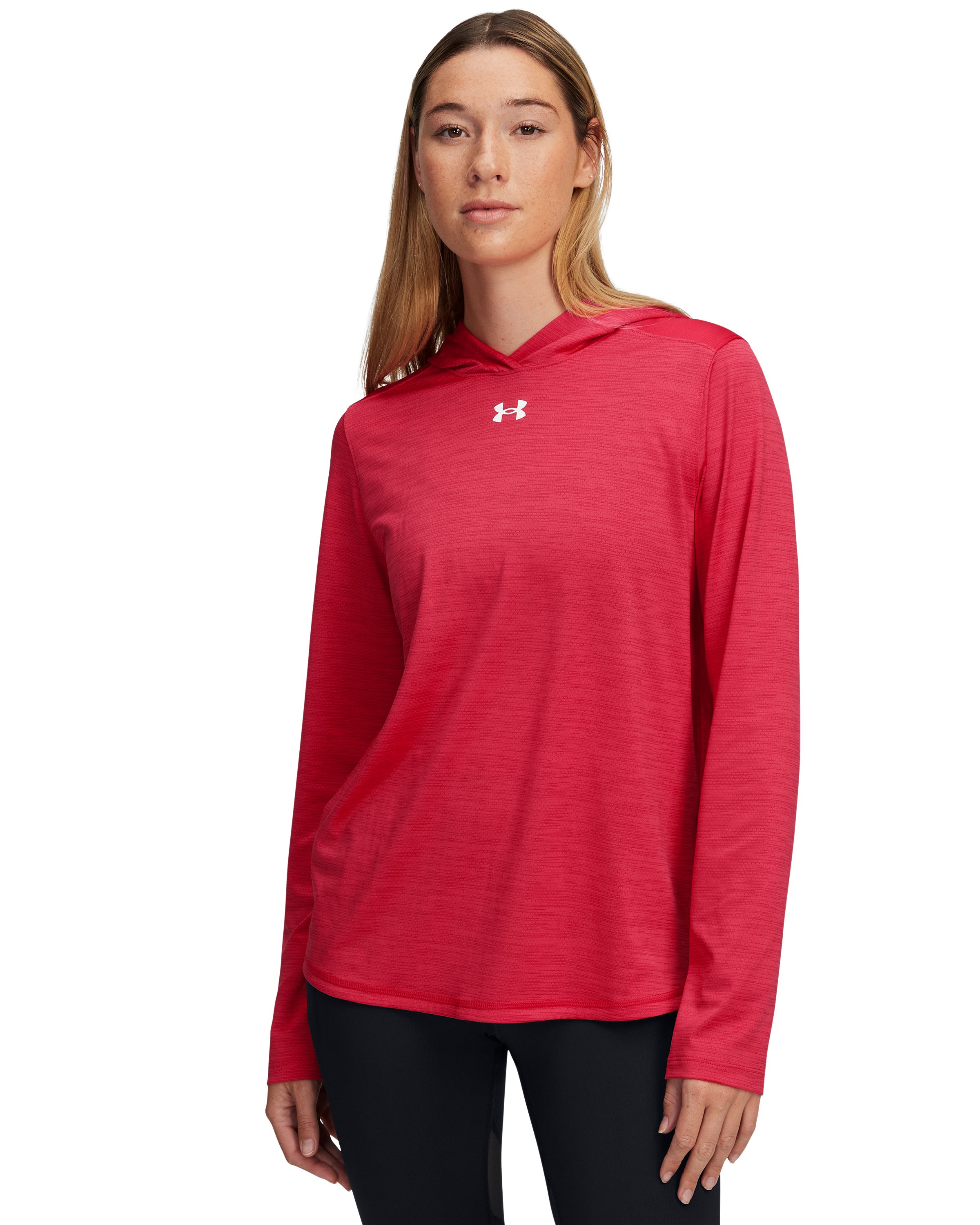 UA Tech Vent Team Women's Hoodie, custom hoodie or sweatshirt with logo imprint 3