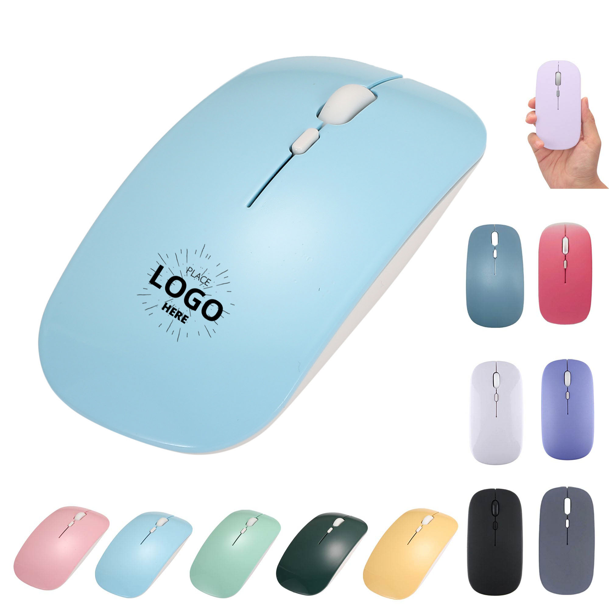Compact ABS Wireless Mouse 2