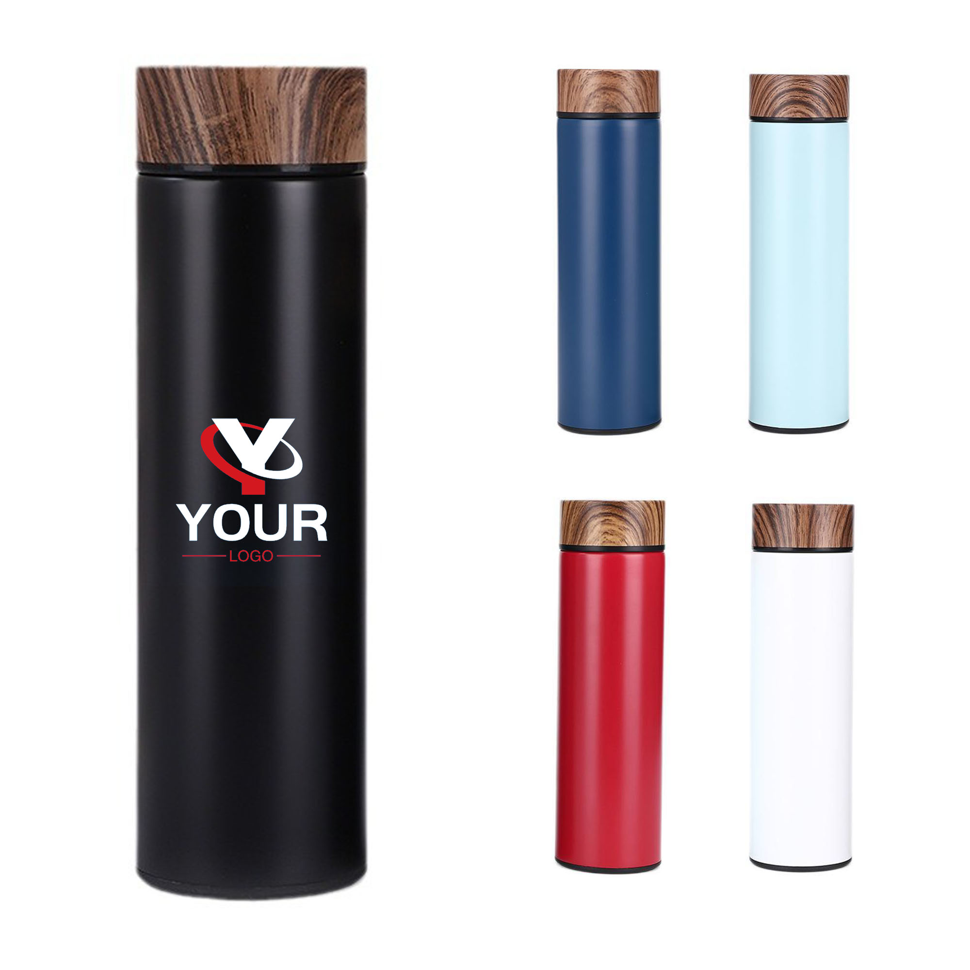 Wood Grain Travel Mug 2