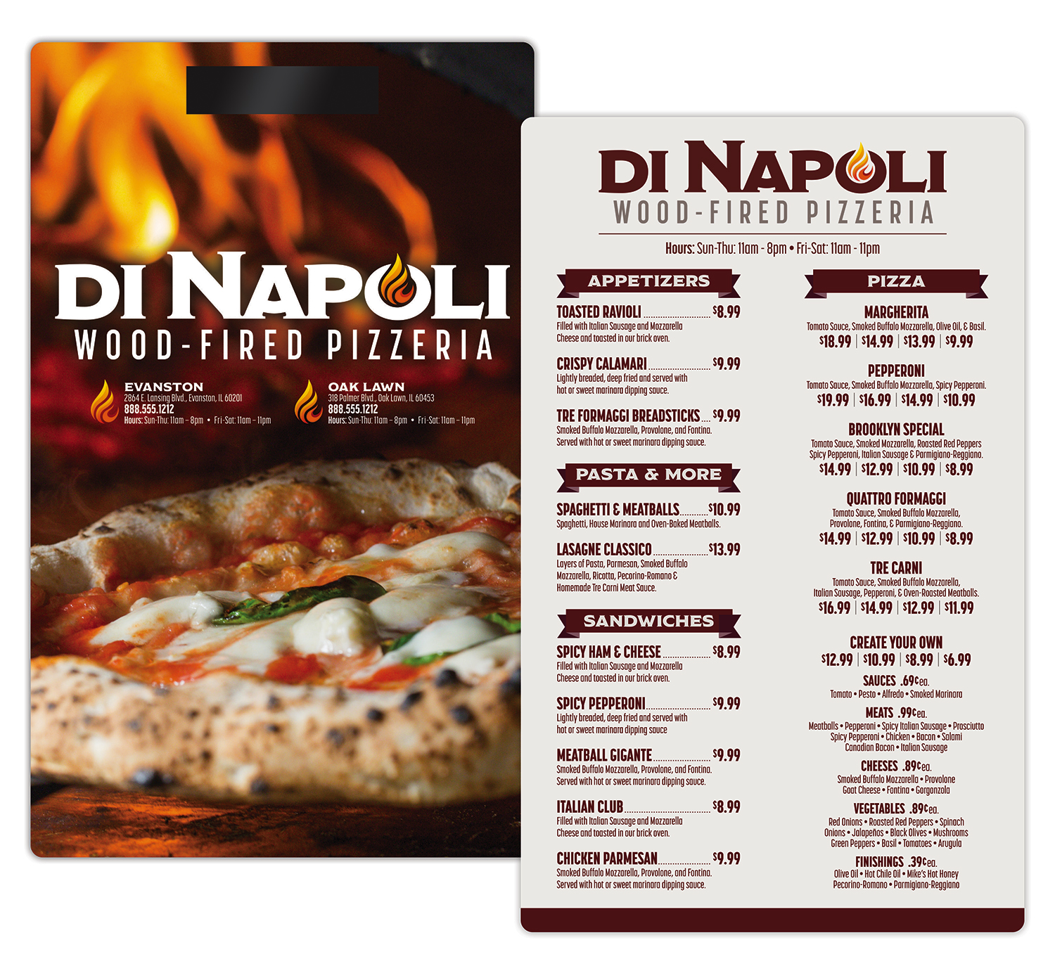 Menu Laminated - 5.25x8.5 - 14 pt. 4