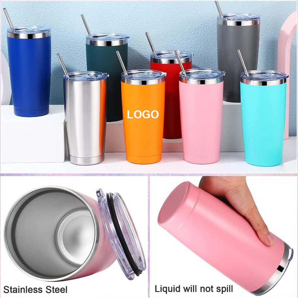 20oz Stainless Steel Vacuum Tumbler 1