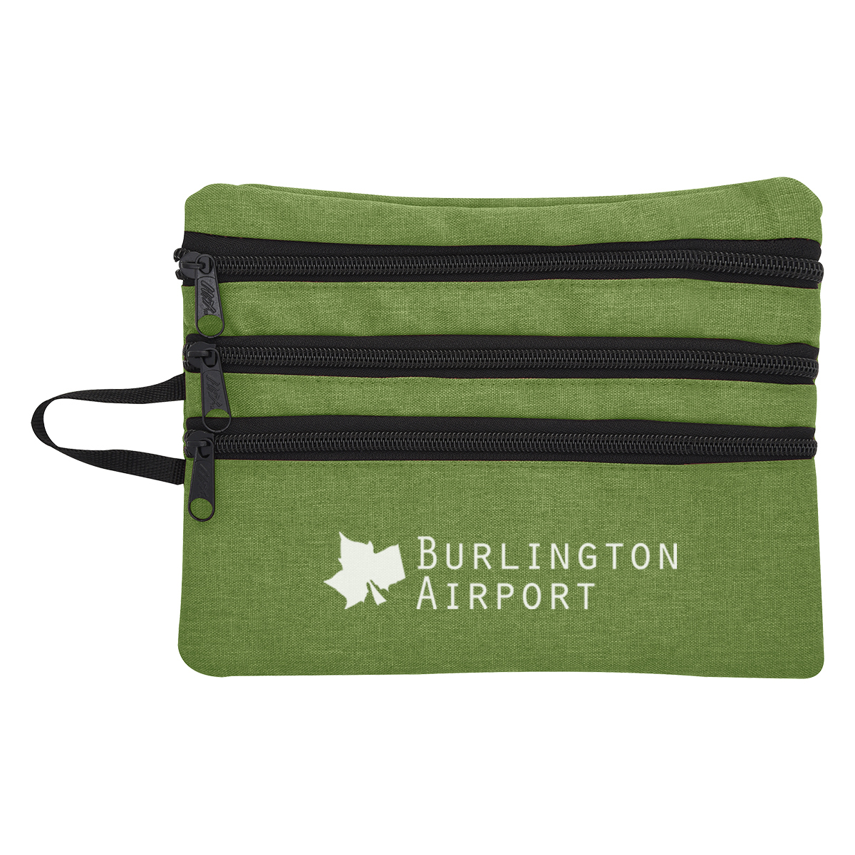 Heathered Tech Accessory Travel Bag 11