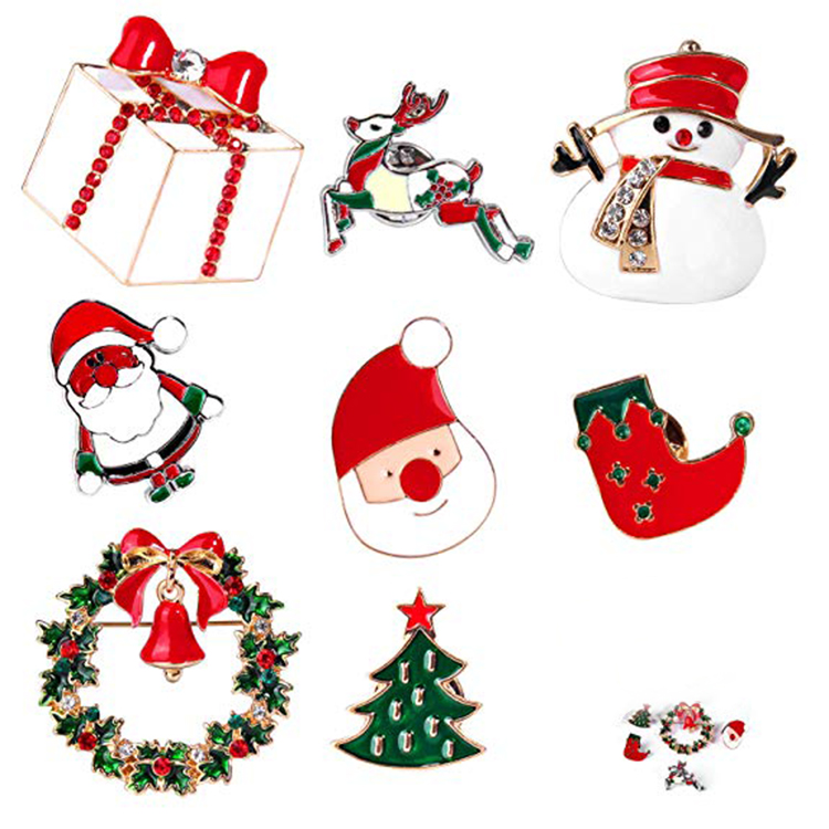 Christmas Lapel Pin Soft Enamel 5