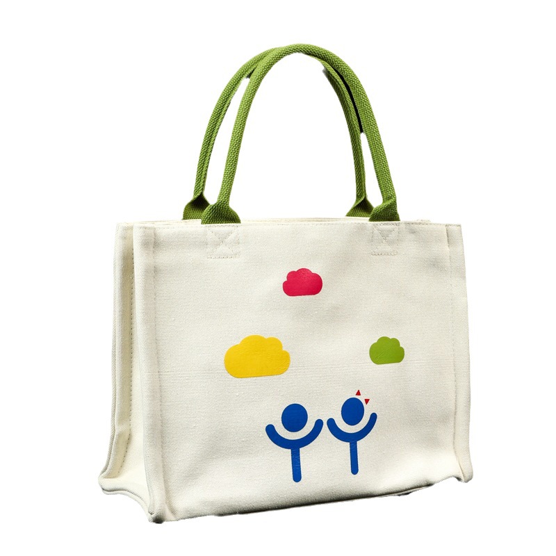 Canvas Tote, custom tote bag with logo imprint 1