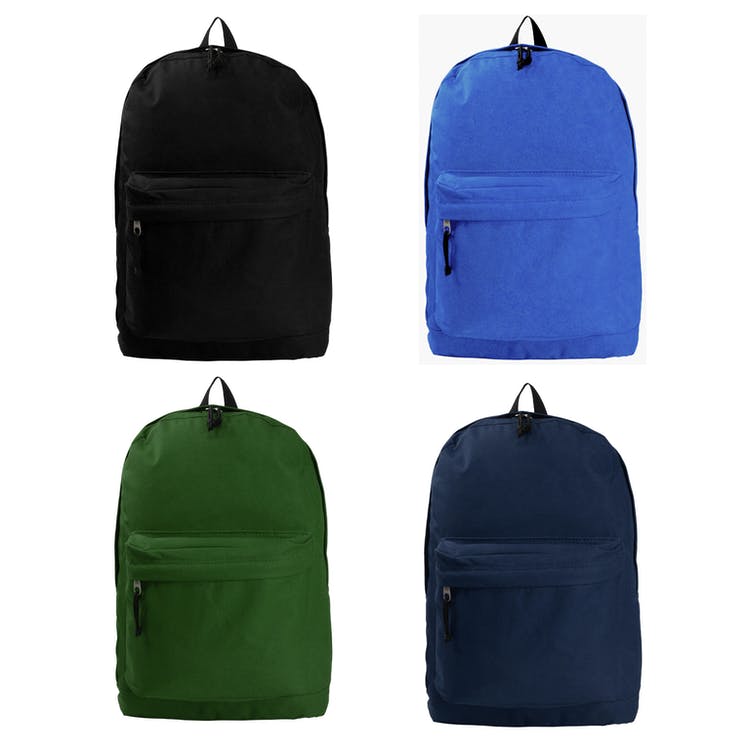 18" Basic Backpacks - 4 Colors 2