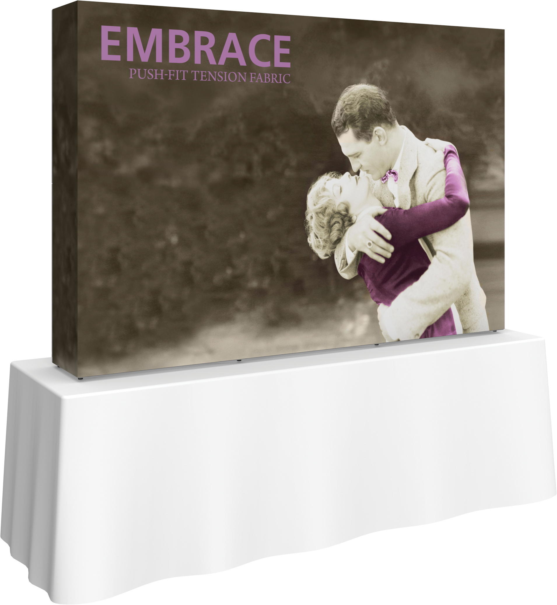 Embrace 8ft Tabletop W/Full Fitted Graphic