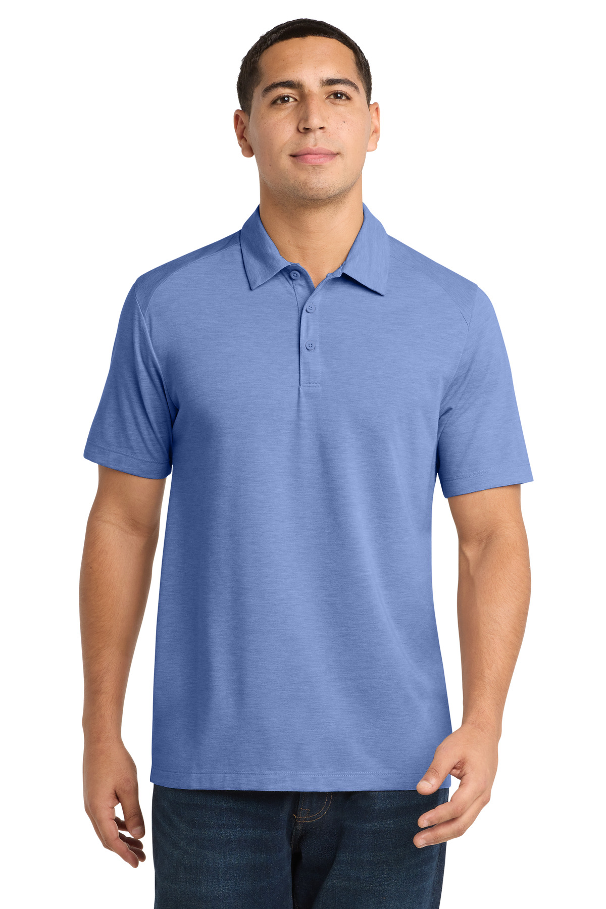 Sport-Tek PosiCharge Tri-Blend Wicking Polo. ST405 16