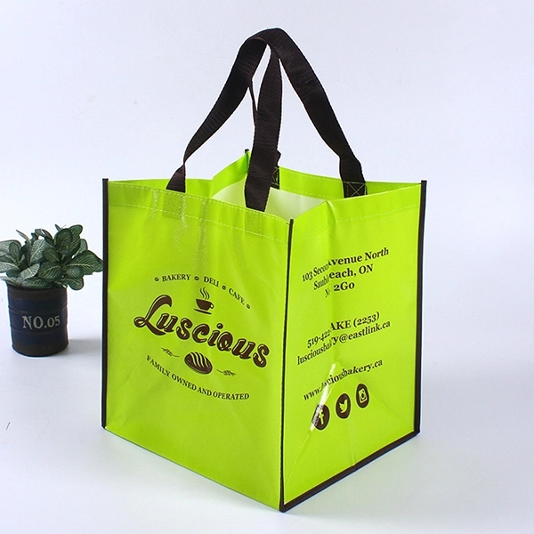 13.5" X 14" Laminated non-woven shopper bag 3